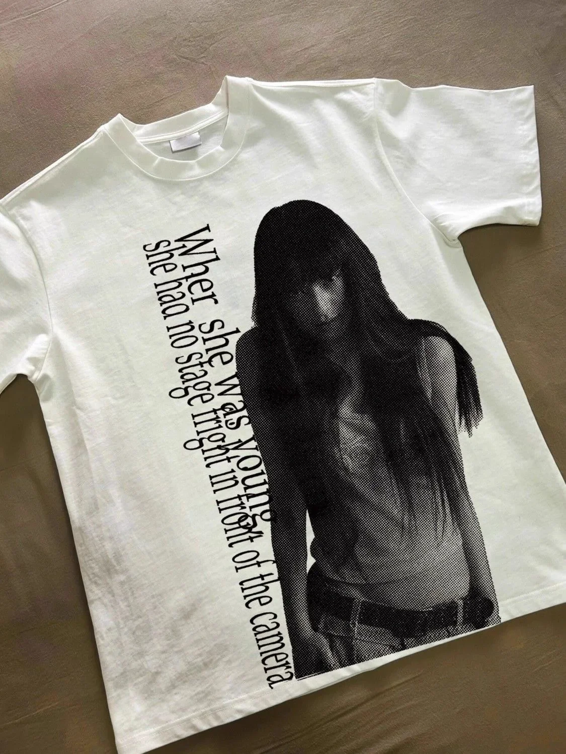 No Cam Tee – White T-Shirt