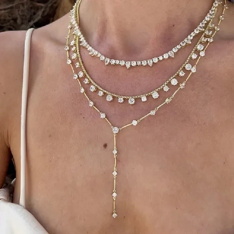Water Drop Necklace – Gold
