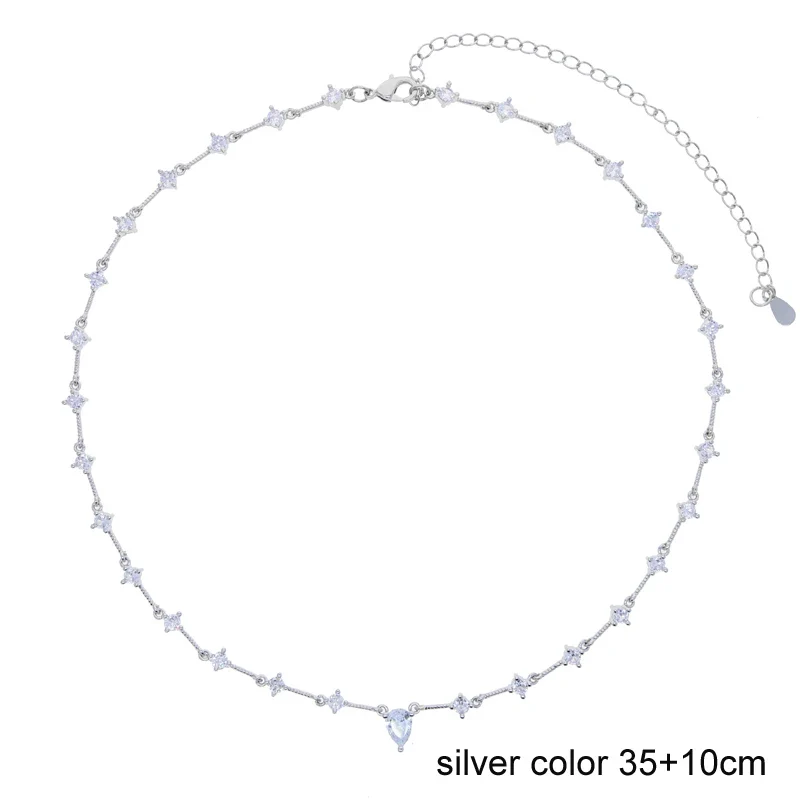 Water Drop Necklace – Gold - Image 12