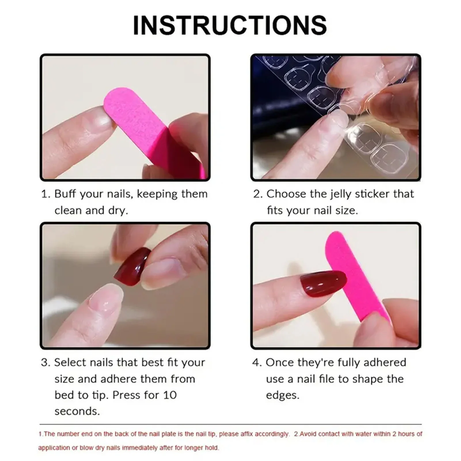 24pcs Melinda Nails – Nail Care - Image 3