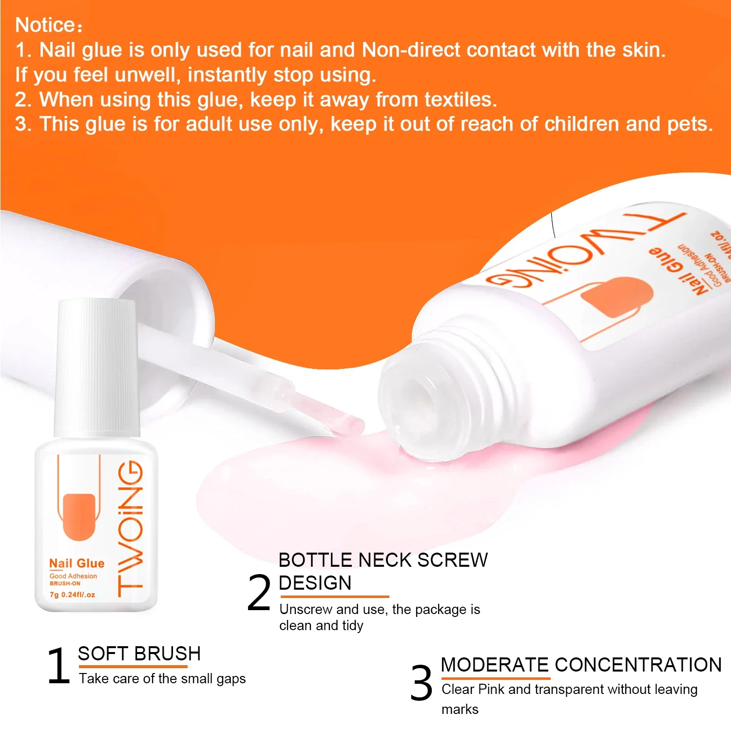 7g Super Nail Glue – Nail Care - Image 2
