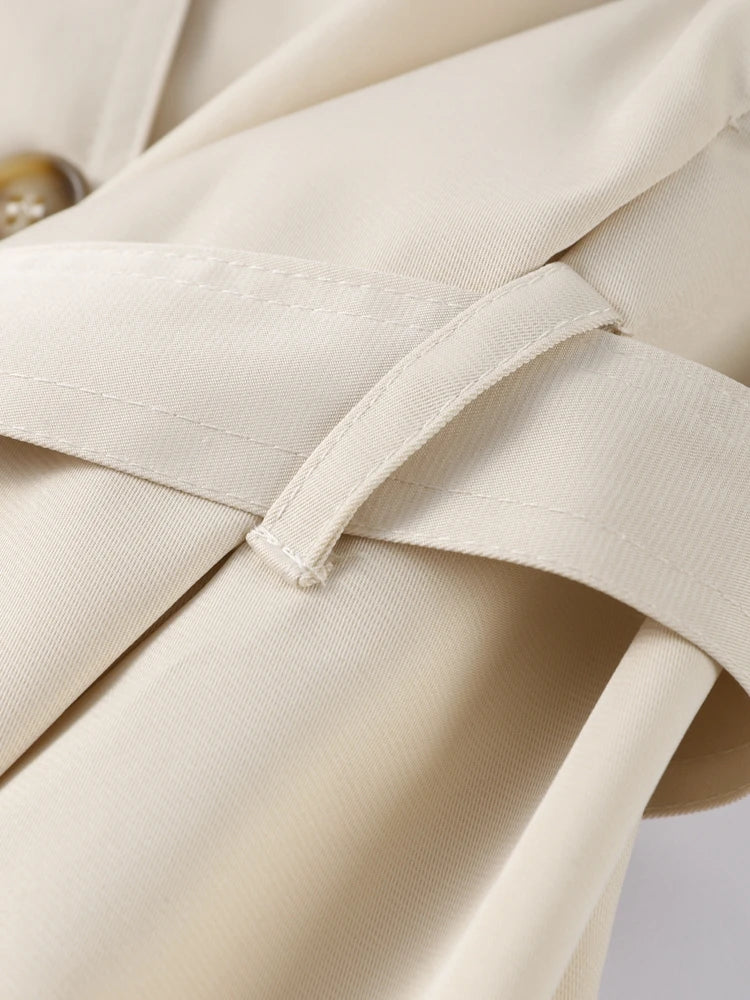 Turtleneck Trench Coat – Black Jackets - Image 8