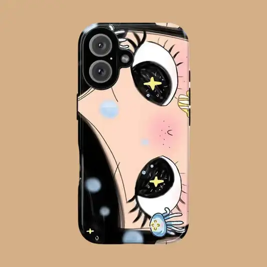 Comic Girl Phone Case