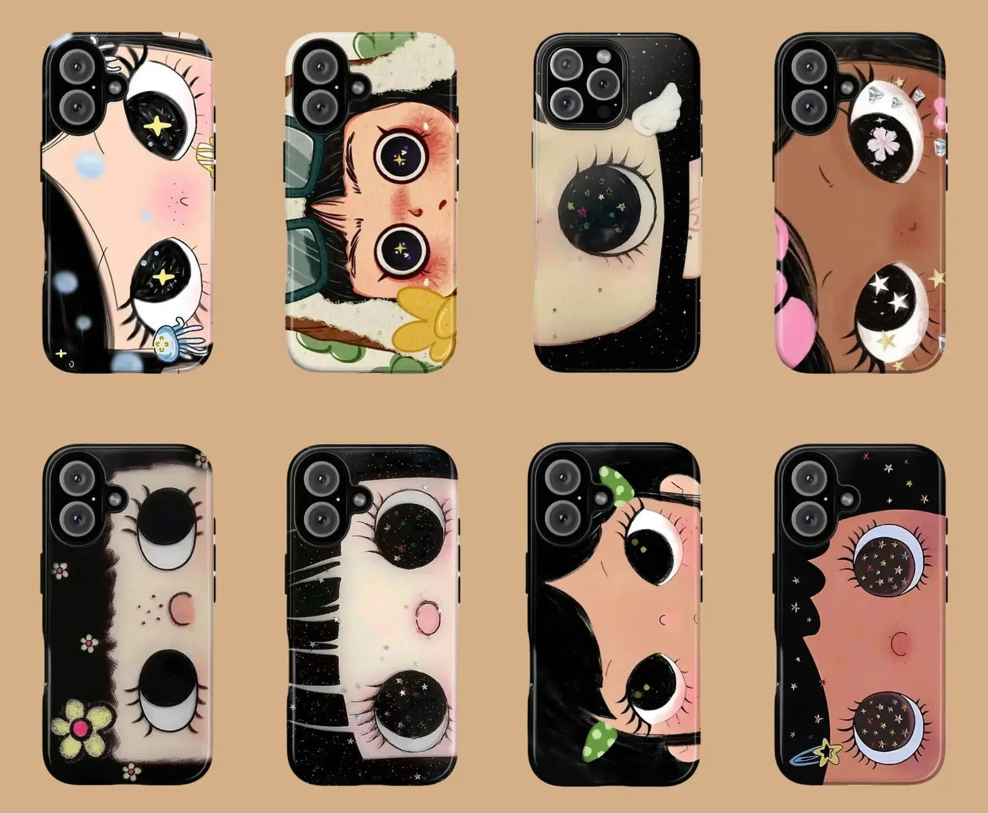 Comic Girl Phone Case - Image 3