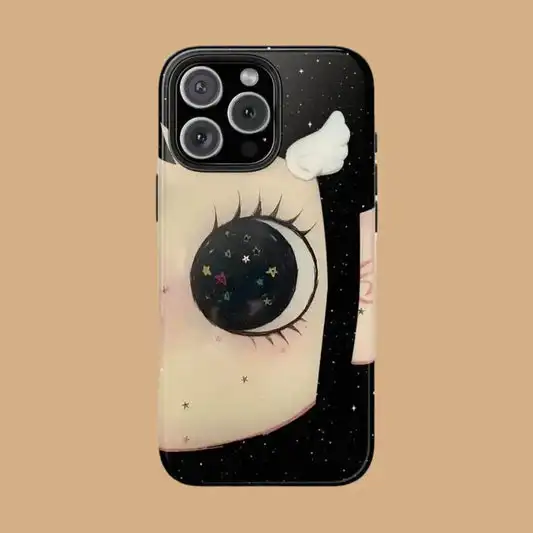 Comic Girl Phone Case - Image 5