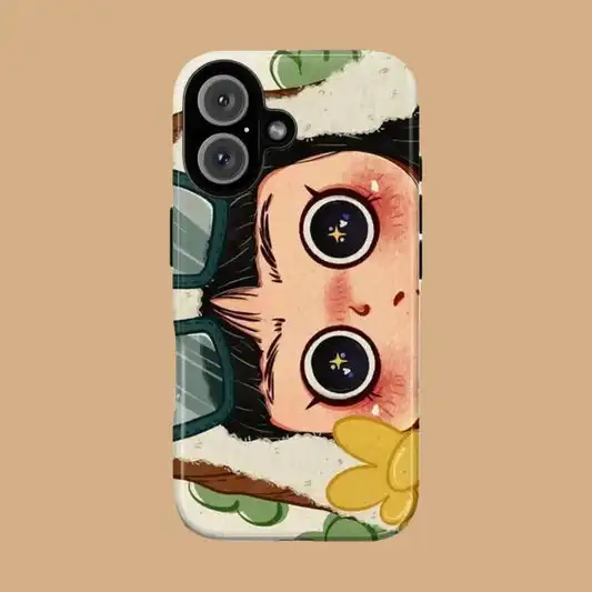 Comic Girl Phone Case - Image 8
