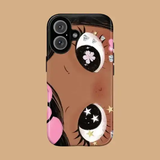 Comic Girl Phone Case - Image 9