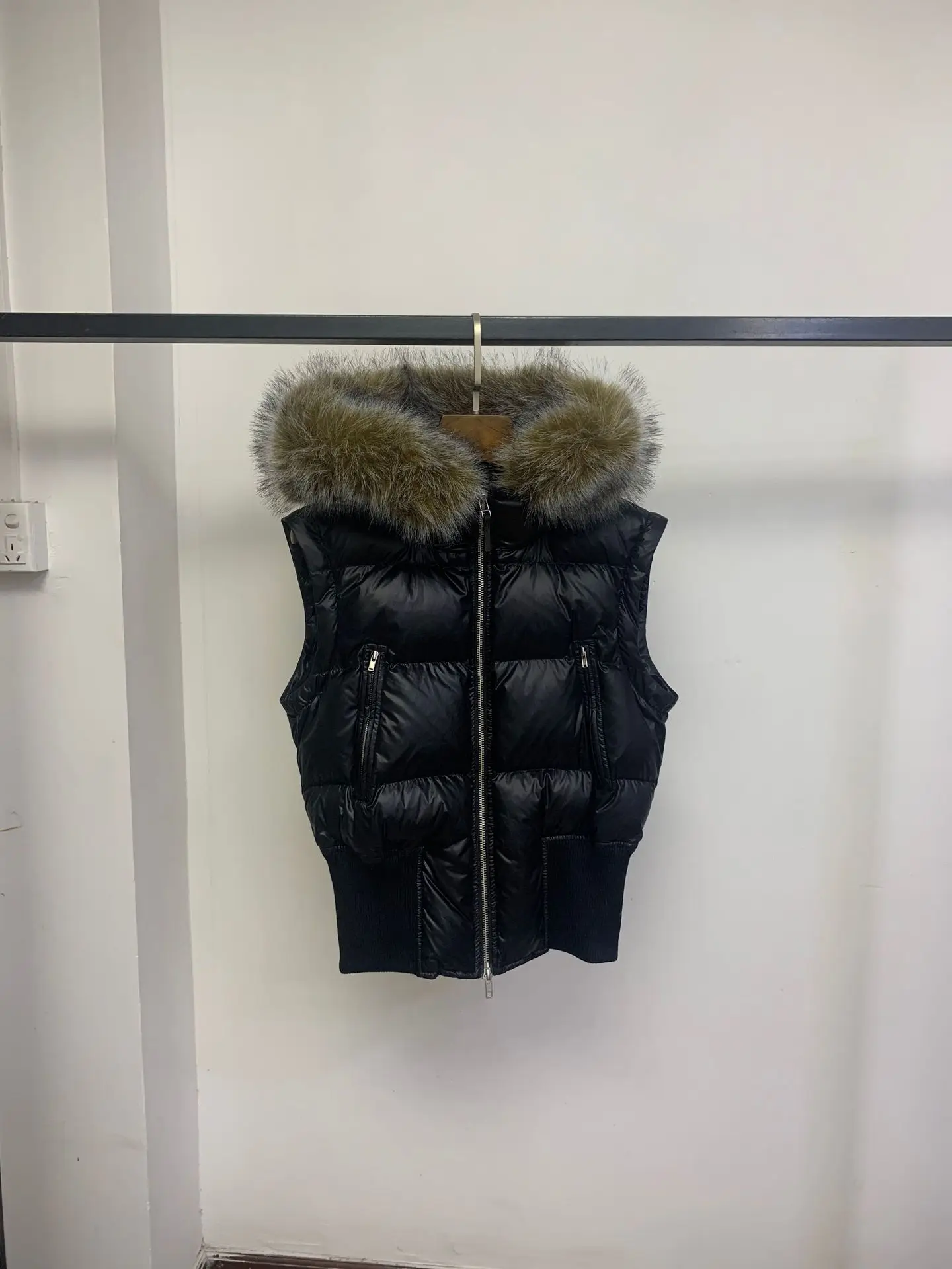 Detachable Parkas Winter Jacket – Black - Image 6
