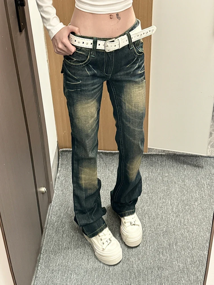 Embroidery Denim Pants – Jeans - Image 2