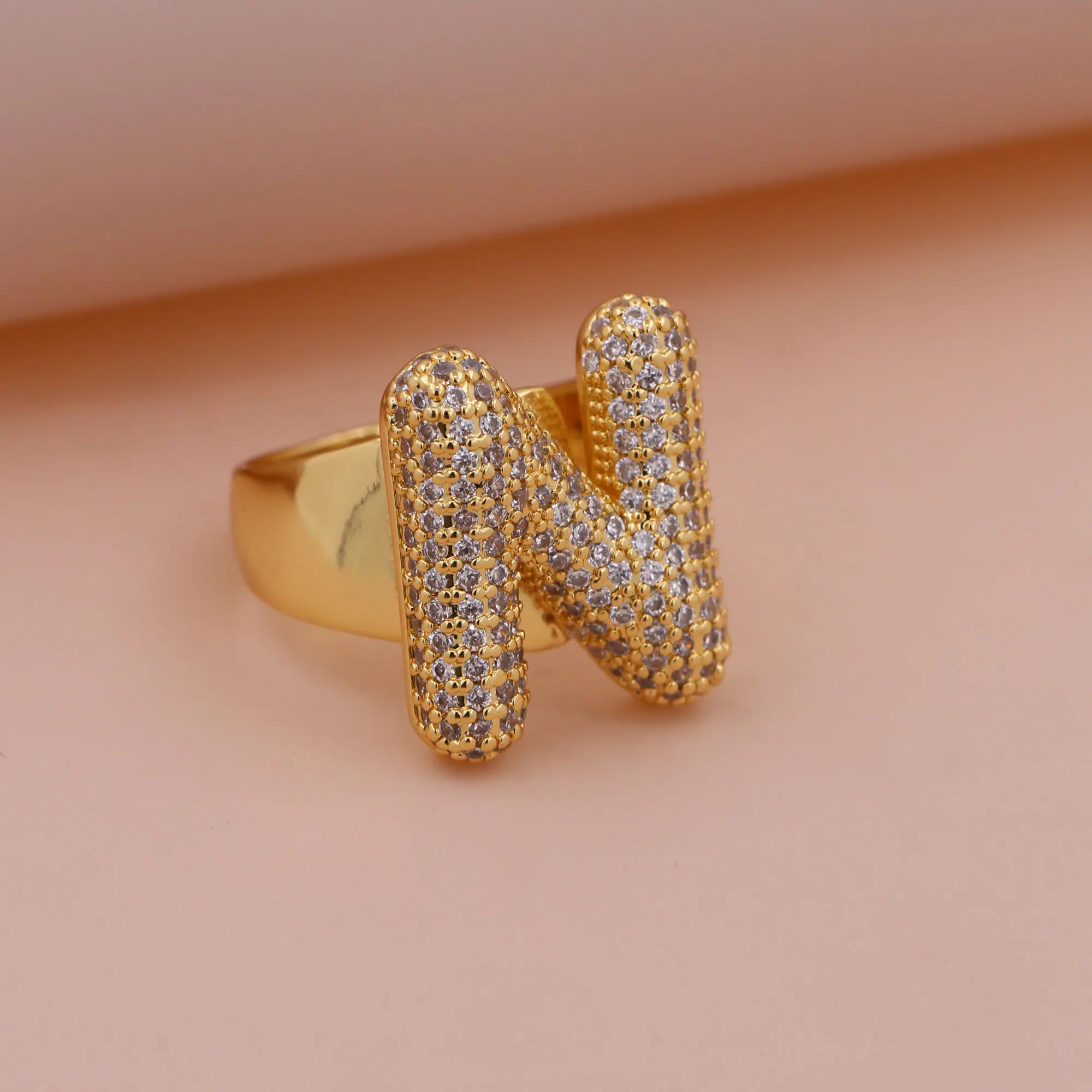 Chunky Letter Rings – Gold - Image 29