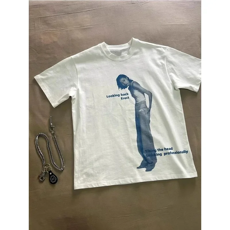 Looking Back Tee – White T-Shirt