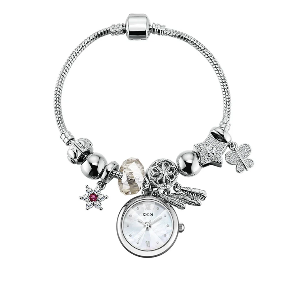 Quartz Bear Bracelet – Silver - Image 6