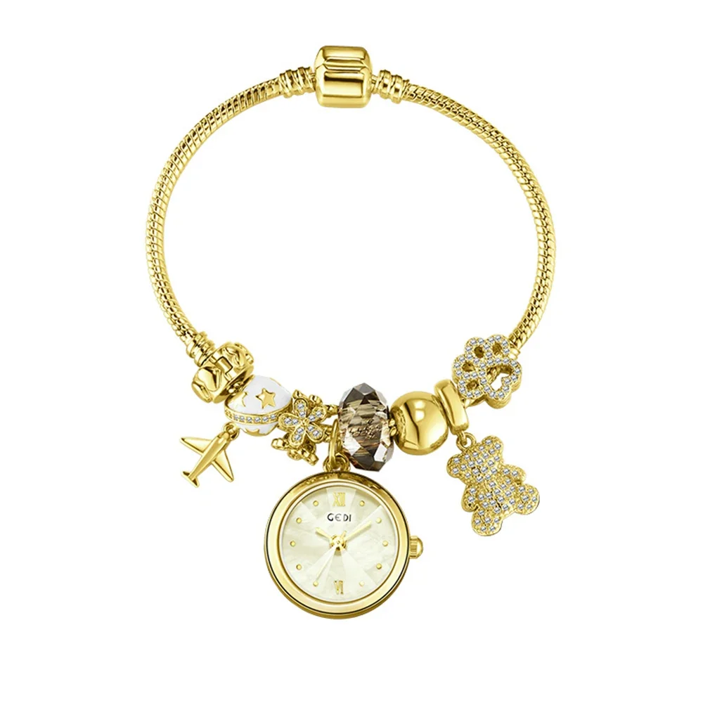 Quartz Bear Bracelet – Silver - Image 7