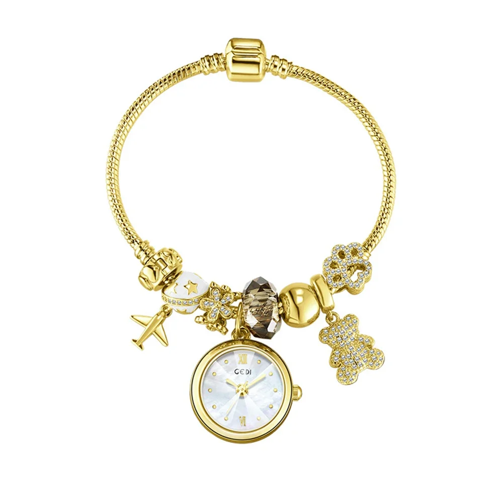 Quartz Bear Bracelet – Silver - Image 8