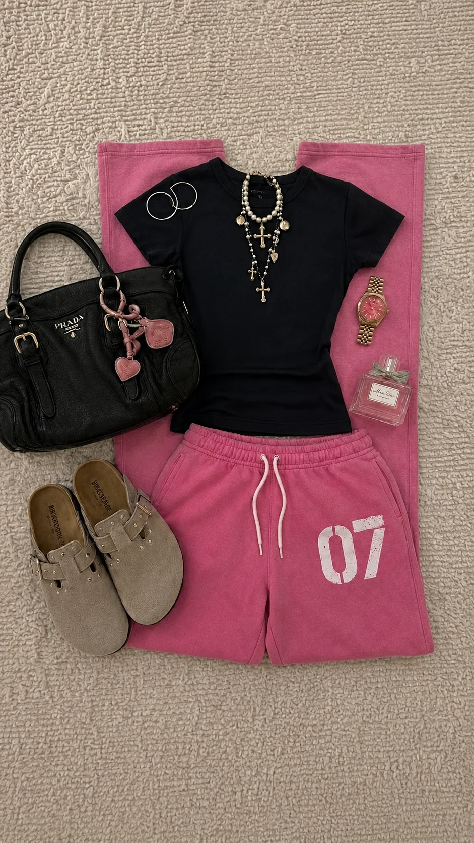 Street 07 Joggers – Pink Trousers & Joggers - Image 5
