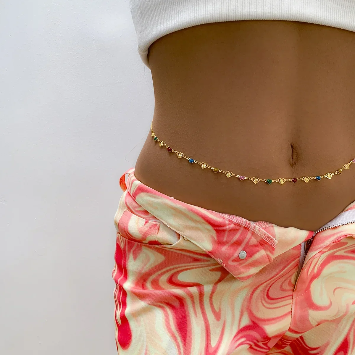 Double Circle Waist Chain – Necklaces - Image 26