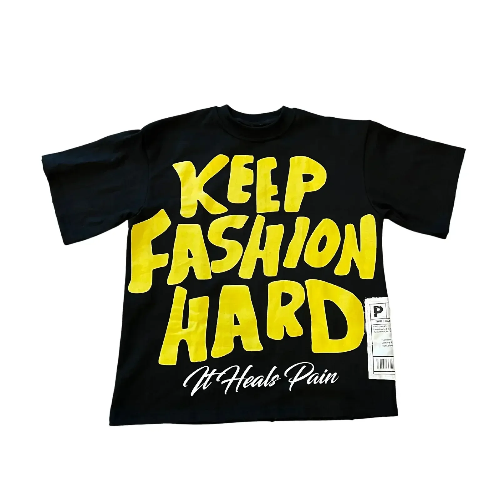 Keep Fashion Hard Tee – Pink Tops - Image 4