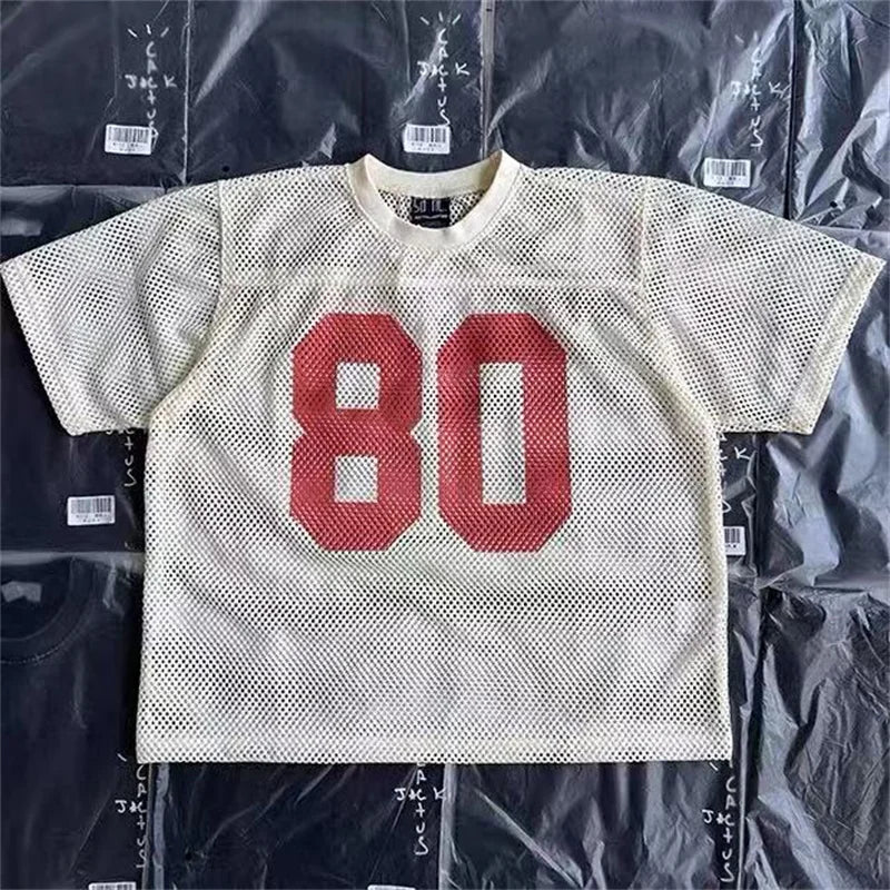 Breathable Digital Printed T-Shirt – White