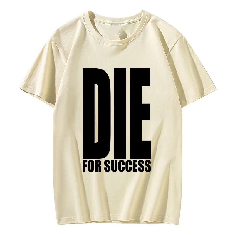 Die for Success Tee – White Tops - Image 7