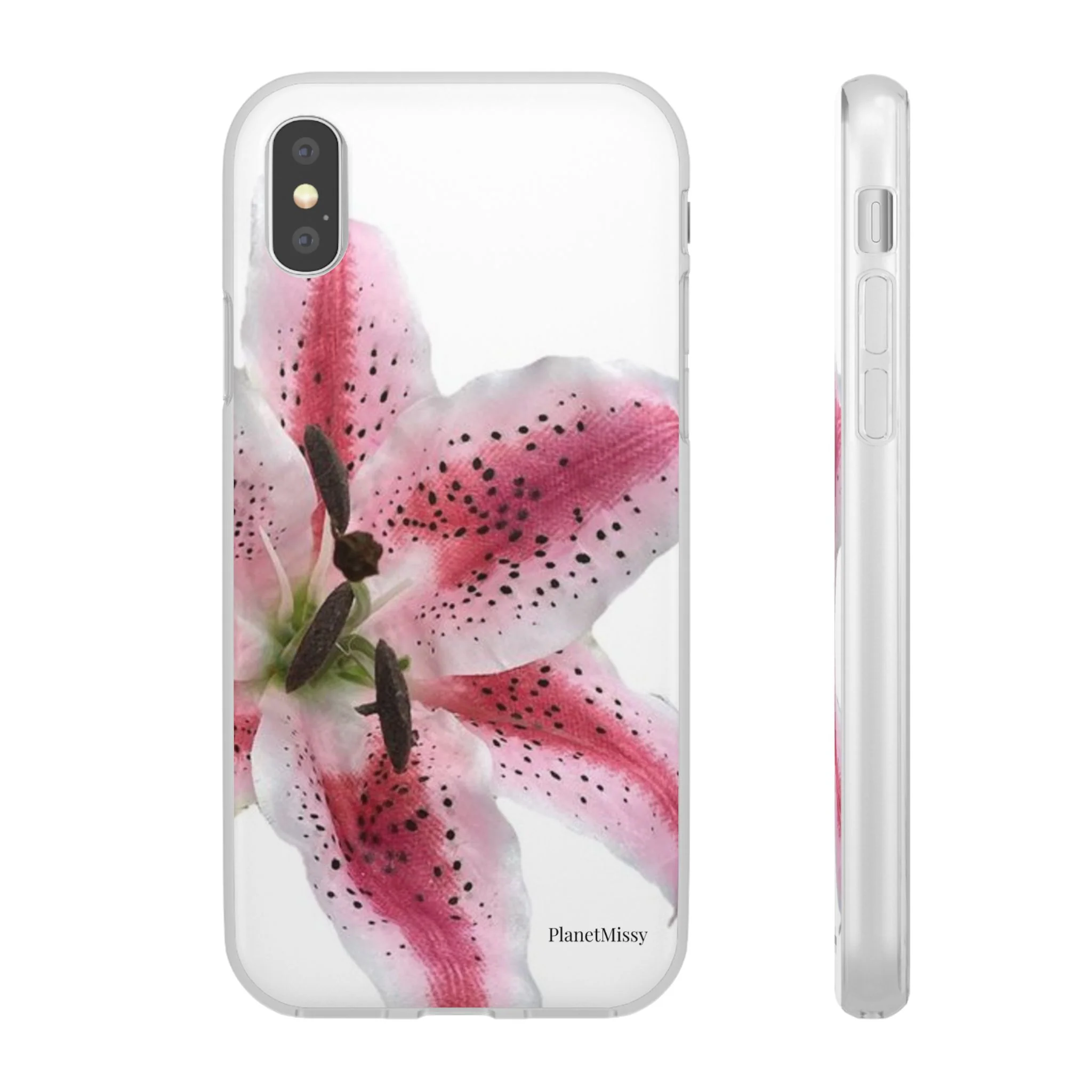 Pink Flower Case – Phone Case - Image 4