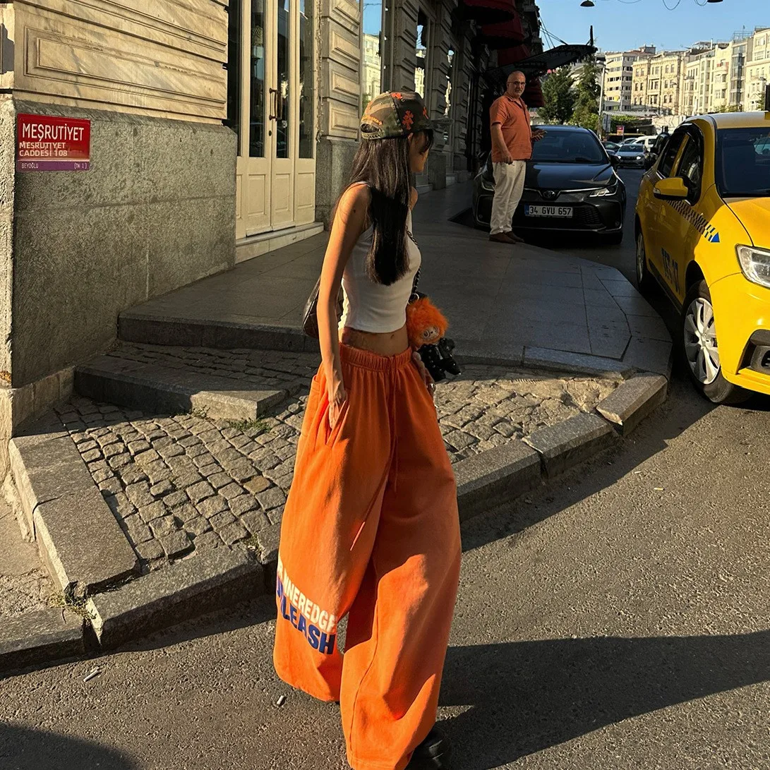 Brat Sweatpants – Orange Trousers & Joggers