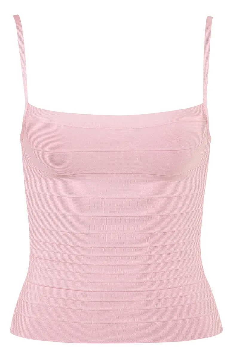 Pleated Bandage Top – Pink - Image 3