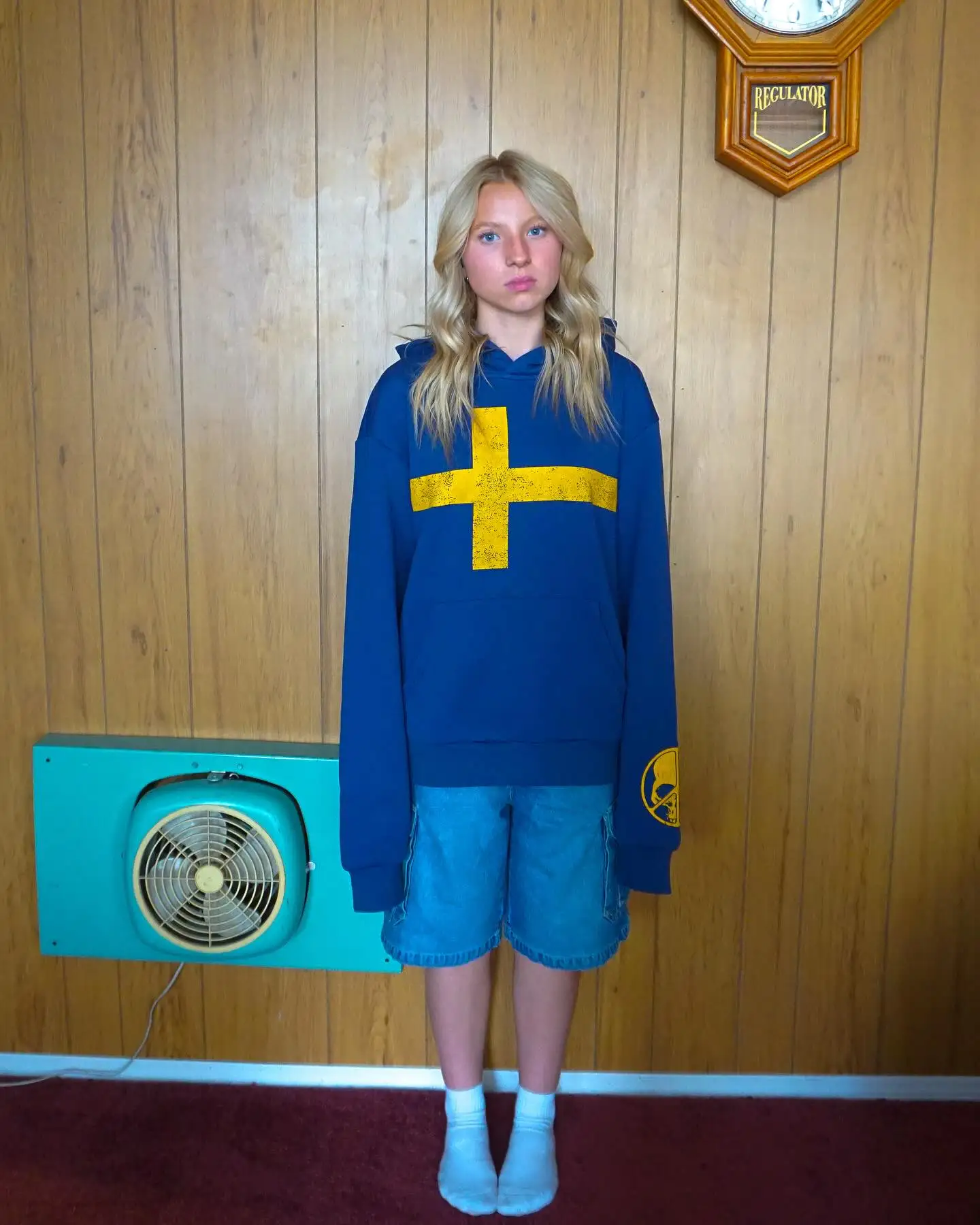 Urban Nordic Hoodie – Blue Hoodies & Sweatshirts - Image 3