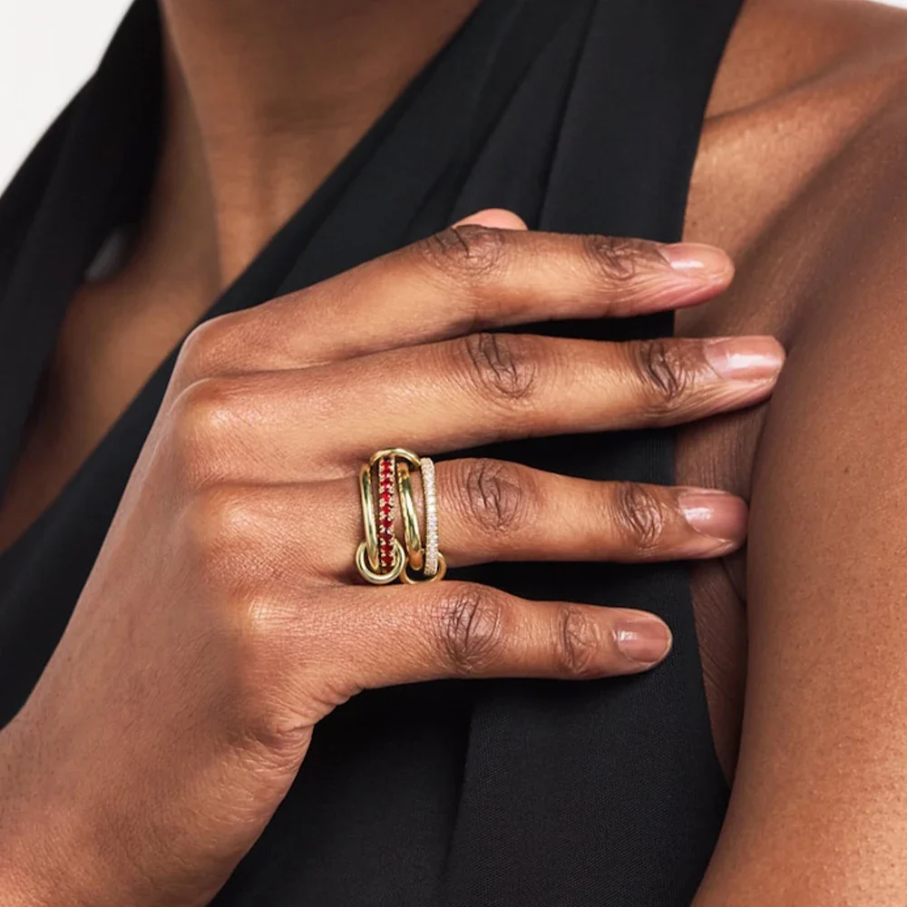 Stainless Steel Multilayer Rings - Image 3