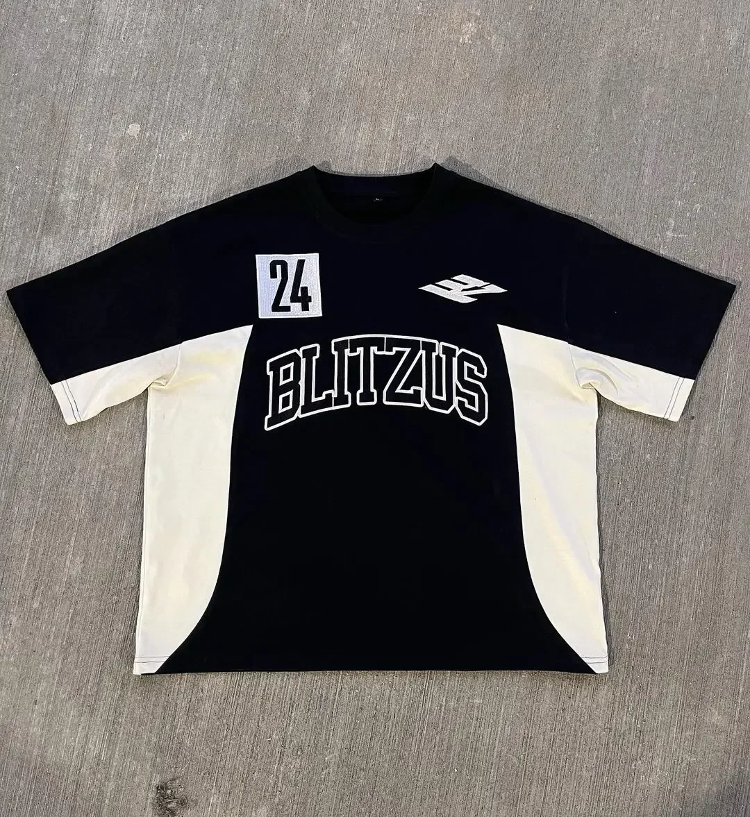 Fonte Jersey – Black T-Shirt - Image 5