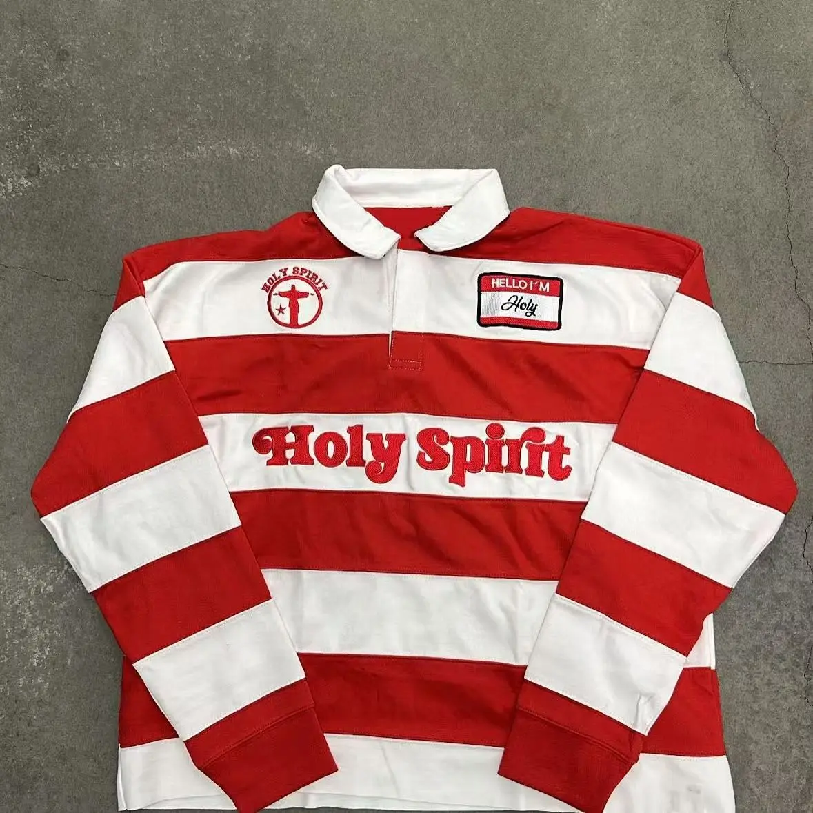 Striped Retro Polo - Image 4