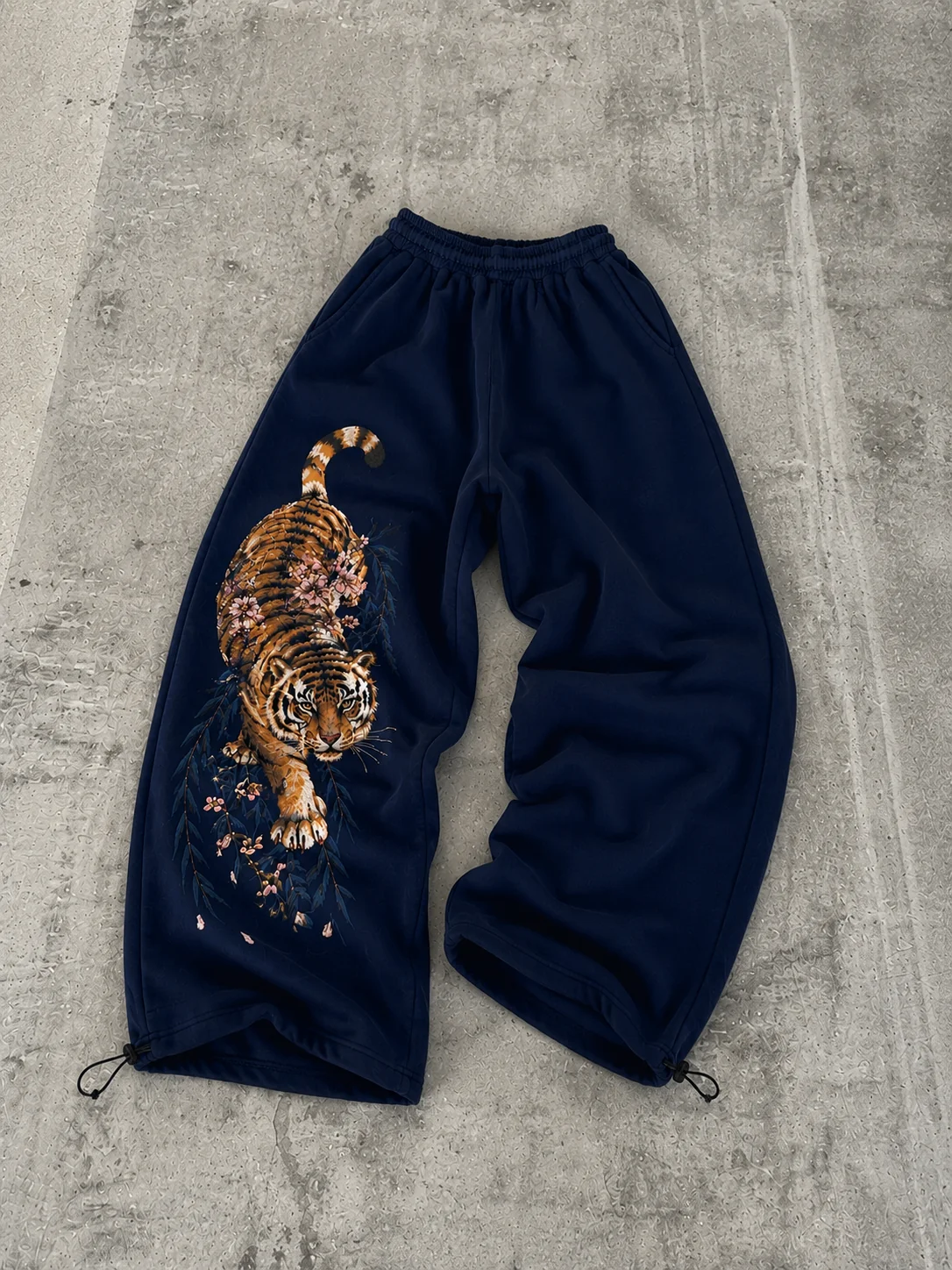 Tiger Drift Sweatpants - PRE-ORDER – Navy Trousers & Joggers - Image 8