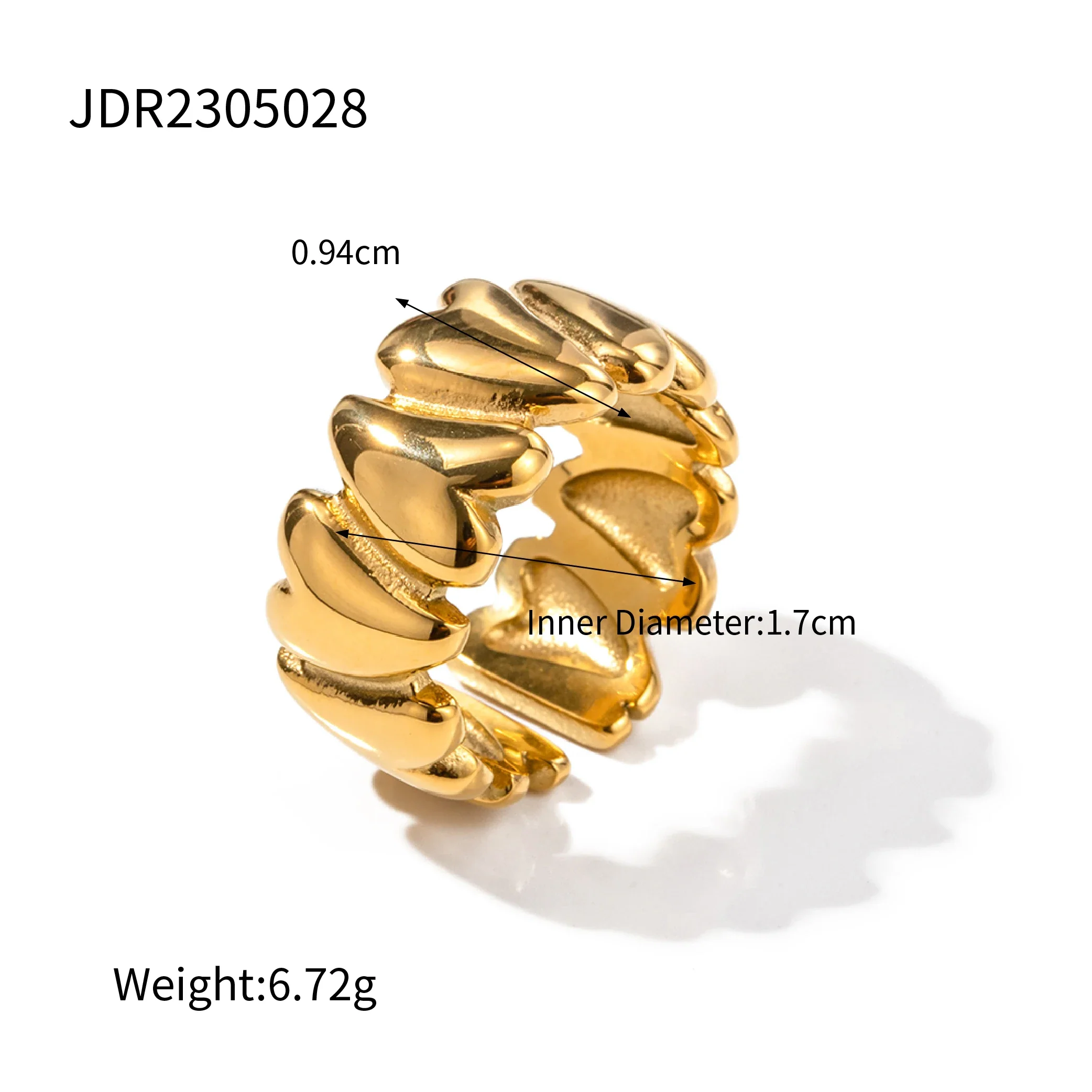 Pearly Stainless Rings - Image 8