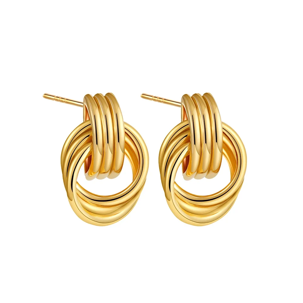 Gold Plated Stainless Earrings - Image 14