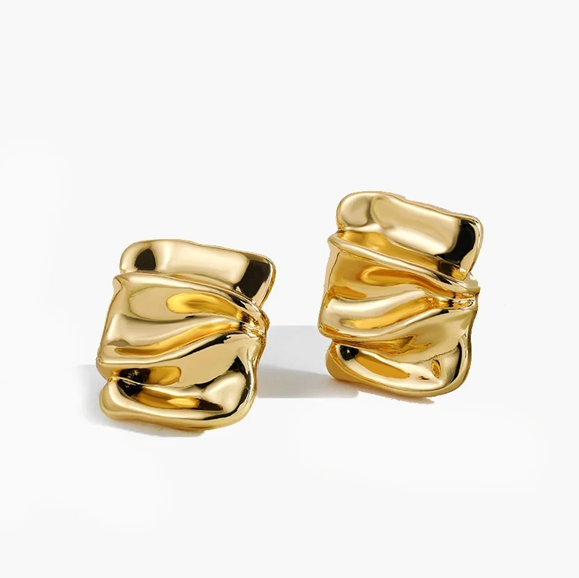 Gold Plated Stainless Earrings - Image 18