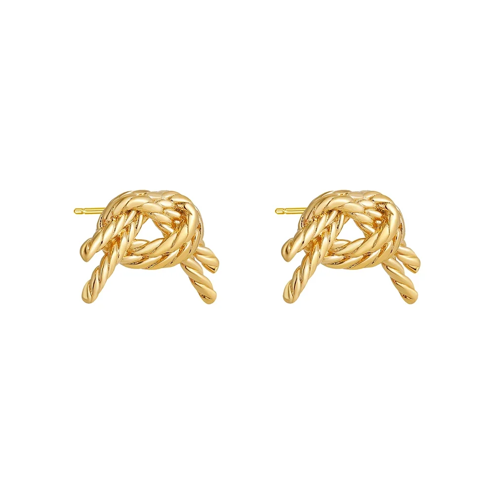 Gold Plated Stainless Earrings - Image 3
