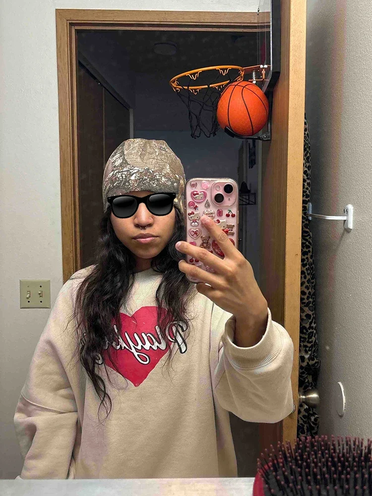 Camo Beanie – Hats - Image 3