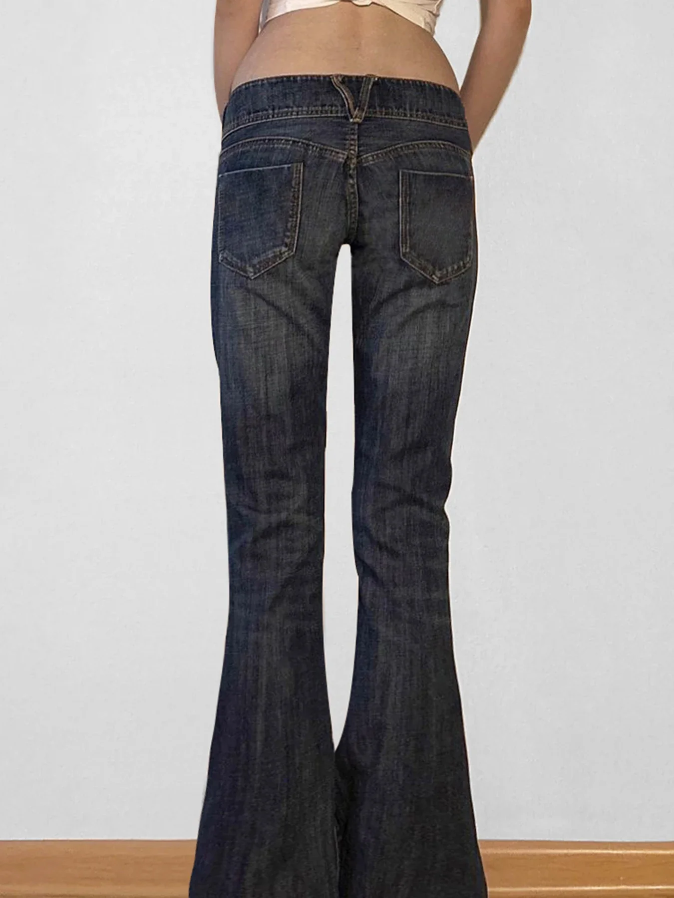 Flared Jeans – Blue - Image 2