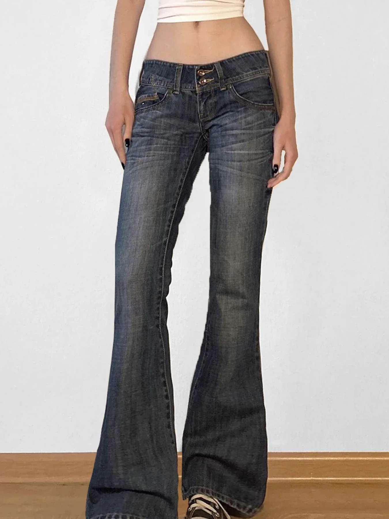 Flared Jeans – Blue - Image 6