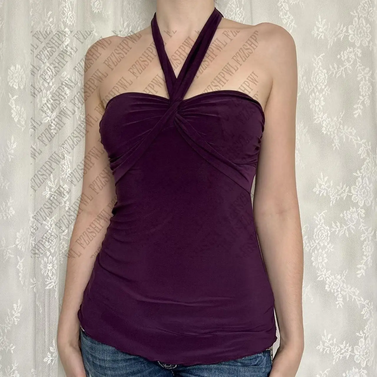 Viola Halter – Purple Tops - Image 10