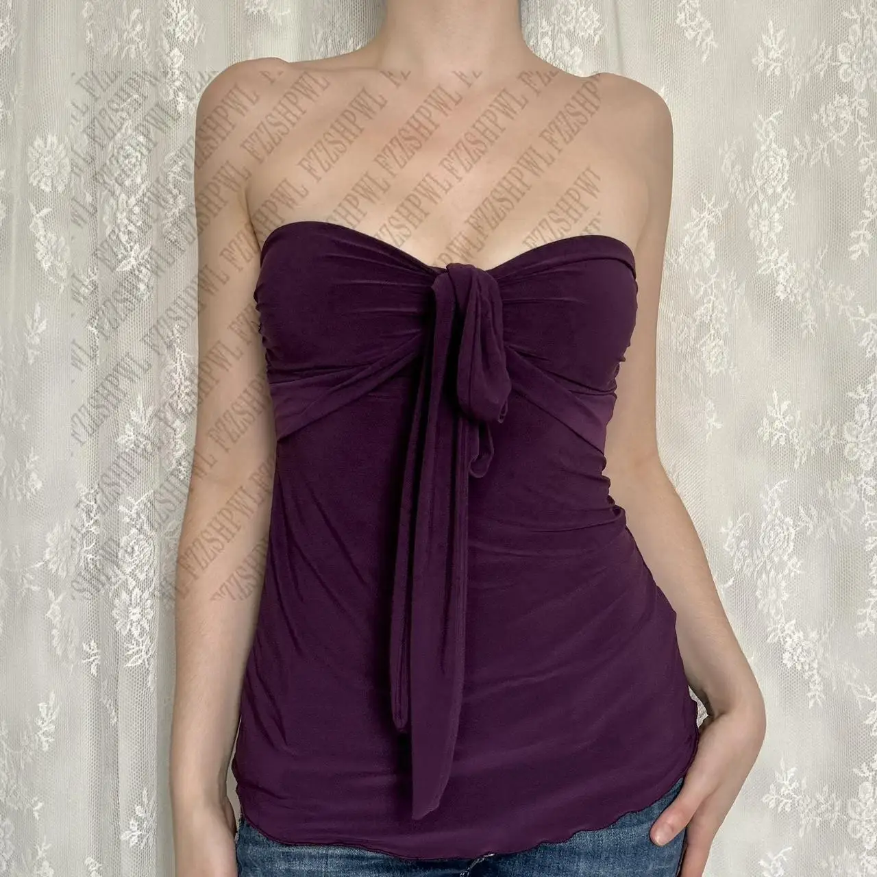 Viola Halter – Purple Tops - Image 5