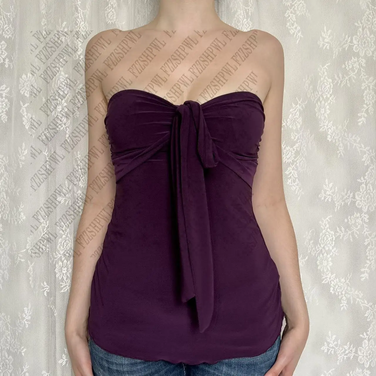 Viola Halter – Purple Tops - Image 9