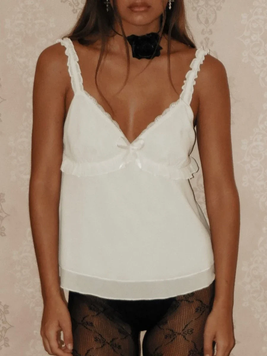 Silk & Honey Cami – Beige Tops - Image 3