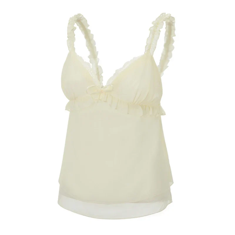Silk & Honey Cami – Beige Tops - Image 8