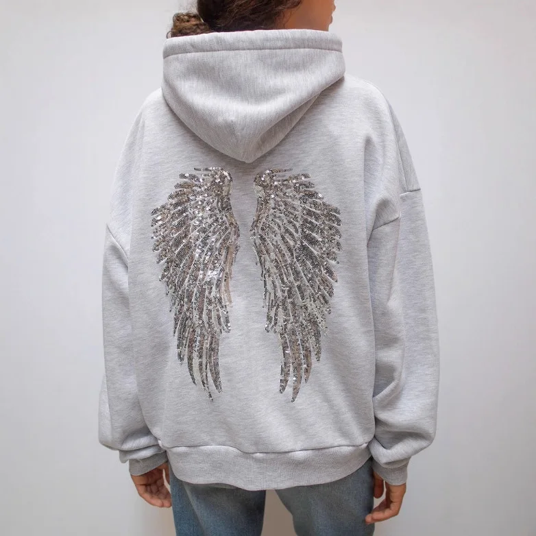 Angel Wing Lounge Set – Gray Jackets - Image 3
