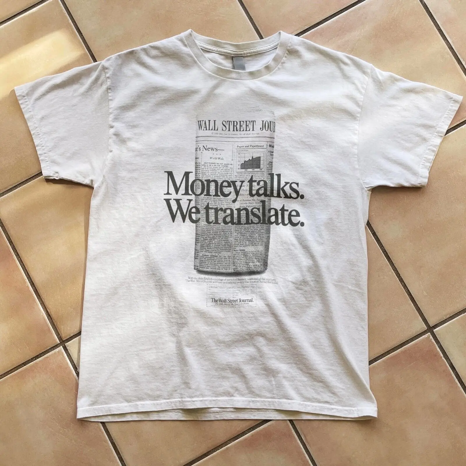 Money talks Tee – White T-Shirt