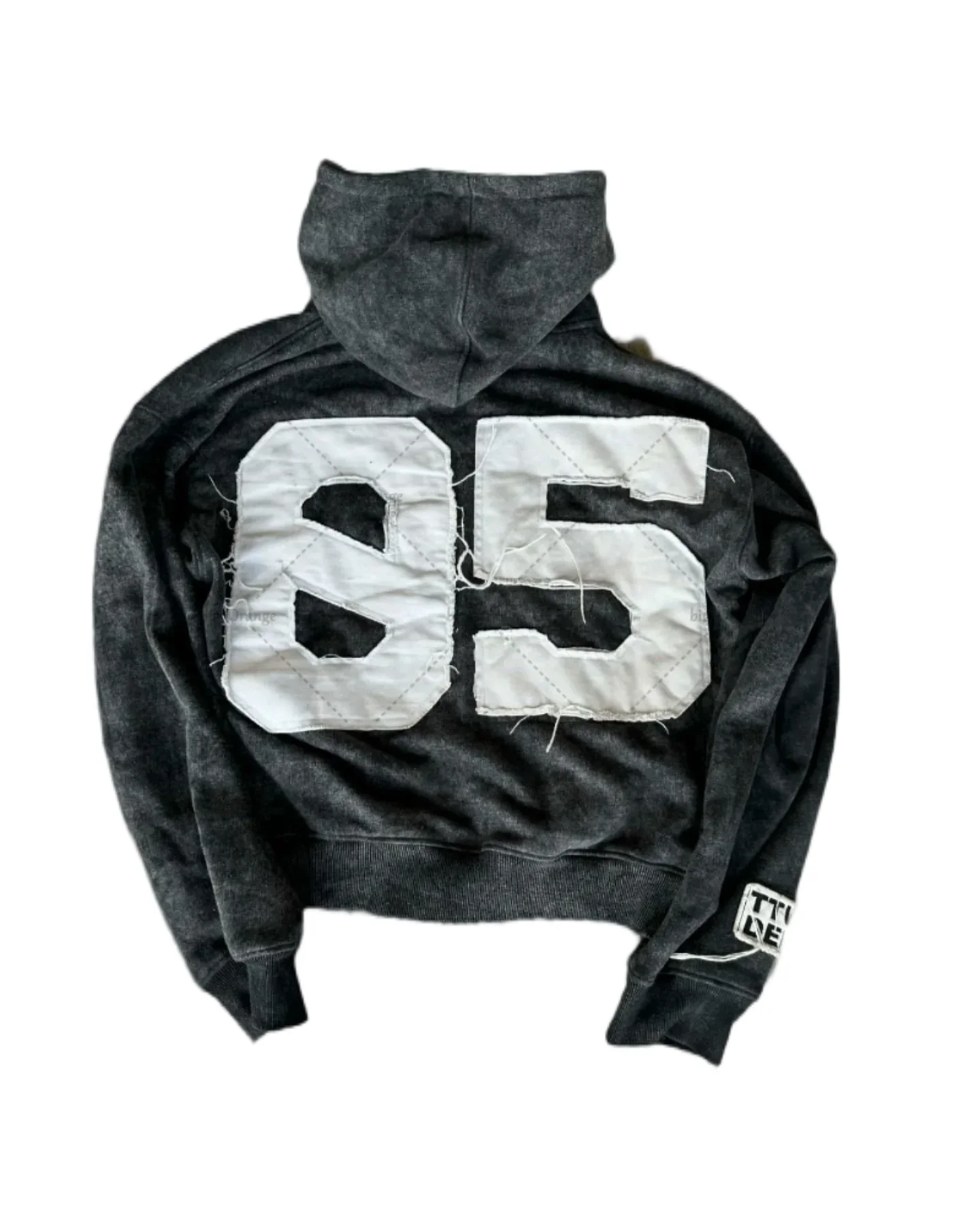 85 Hoodie – Black Hoodies & Sweatshirts - Image 3