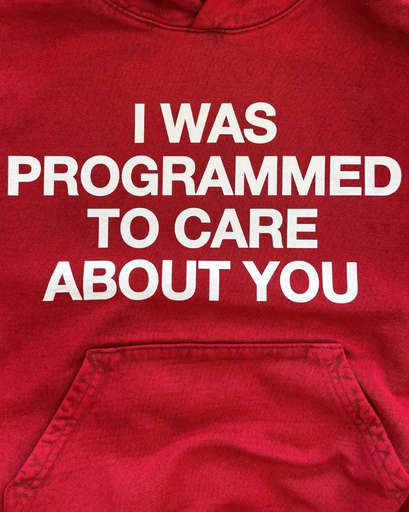 Programmed Hoodie – White Hoodies & Sweatshirts - Image 6