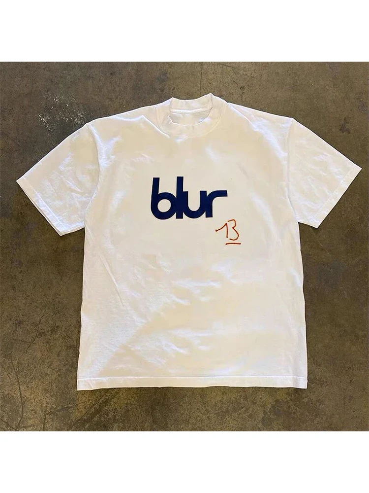 Blur Tee – White T-Shirt - Image 6