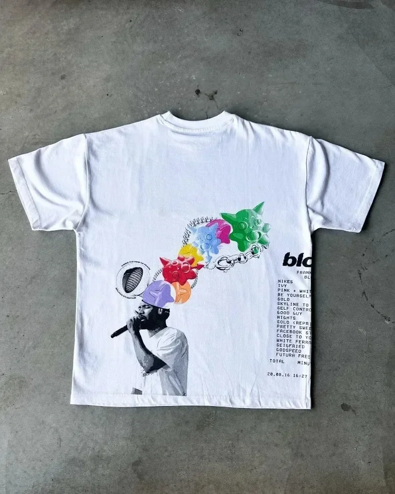 Frank Section T-Shirt – White - Image 3
