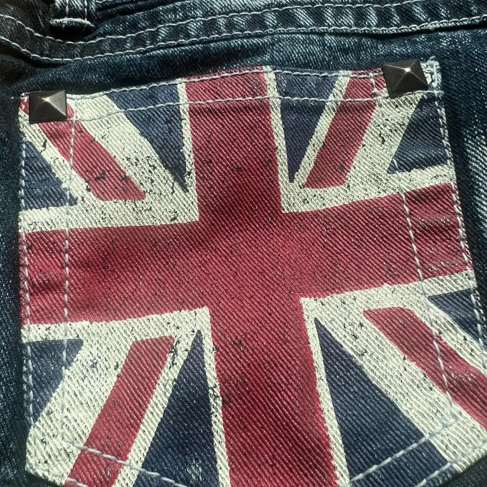 Retro British Shorts – Blue - Image 8
